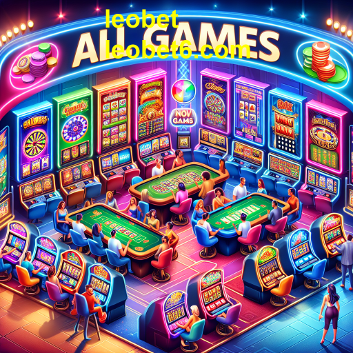 Descubra a Categoria 'All Games' no Leobet: Diversão Sem Limites
